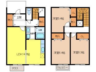 La Gracieuxの物件間取画像